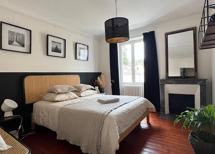 Maison De Ville-Ideale Pour Les Deplacements Pros-35Min Paris-Versailles-Giverny-
